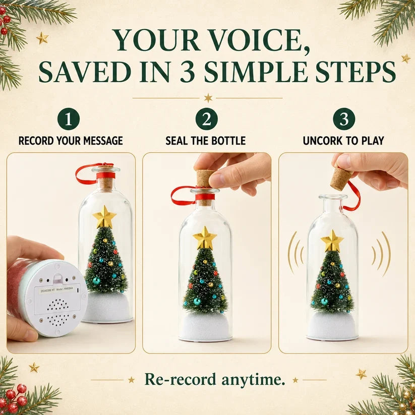 🎄Record-a-Message Christmas Tree 🎅A Christmas Gift Filled With Memories🎁