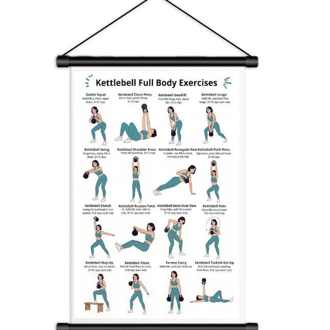 Tai Chi Workout Poster for Seniors