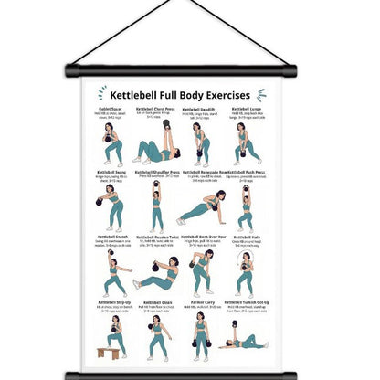 Tai Chi Workout Poster for Seniors