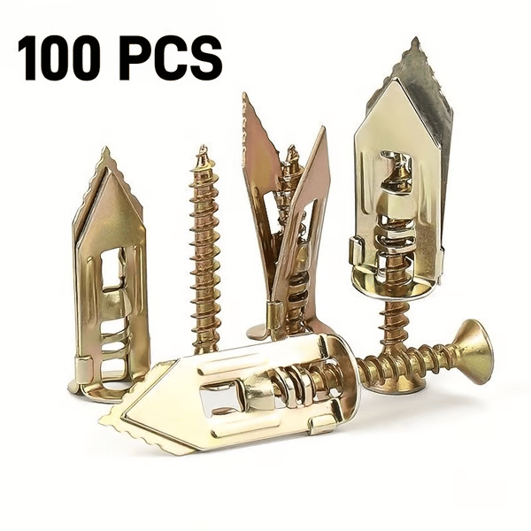 🔩200PCS Self-Drilling Drywall Anchors and Screws Kit 🔥Final 3 Hours: 50%OFF