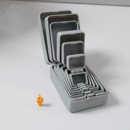 🎁6-Layer 3D Printed Nesting Surprise Box with Hidden Middle Finger