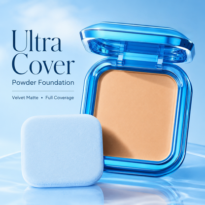 💥BUY 1 GET 1 FREE🕒 Ultra Cover Powder Foundation