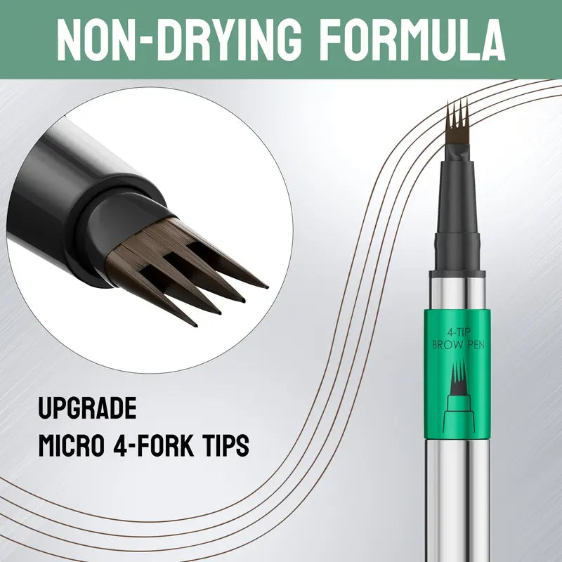 ✨Waterproof Microblading Eyebrow Pencil-easy to create a natural eyebrow shape🔥Final 3 Hours: BUY 1 GET 1 Free❤️