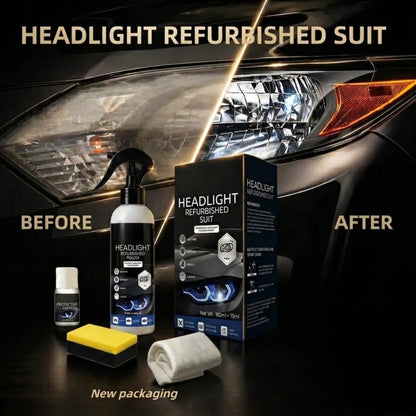 Headlight Restorer🚗New Lights, No Tools!💡