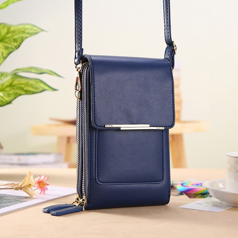 🏆Last Day Promotion 60% OFF👜📱Simple and elegant women's touchscreen crossbody phone wallet