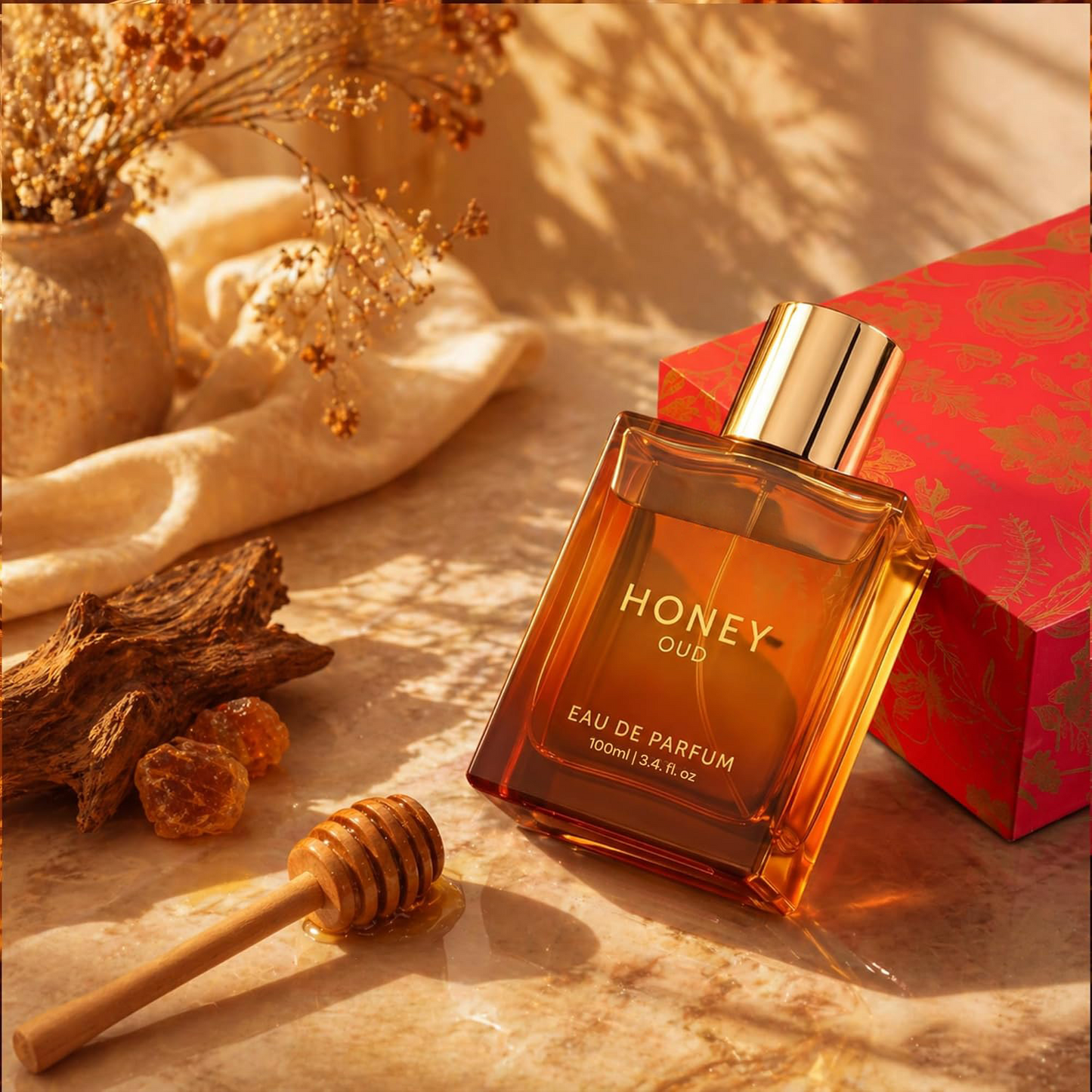🔥 67% OFF | Honey Oud Eau de Parfum – Golden Sweetness Meets Smoky Seduction