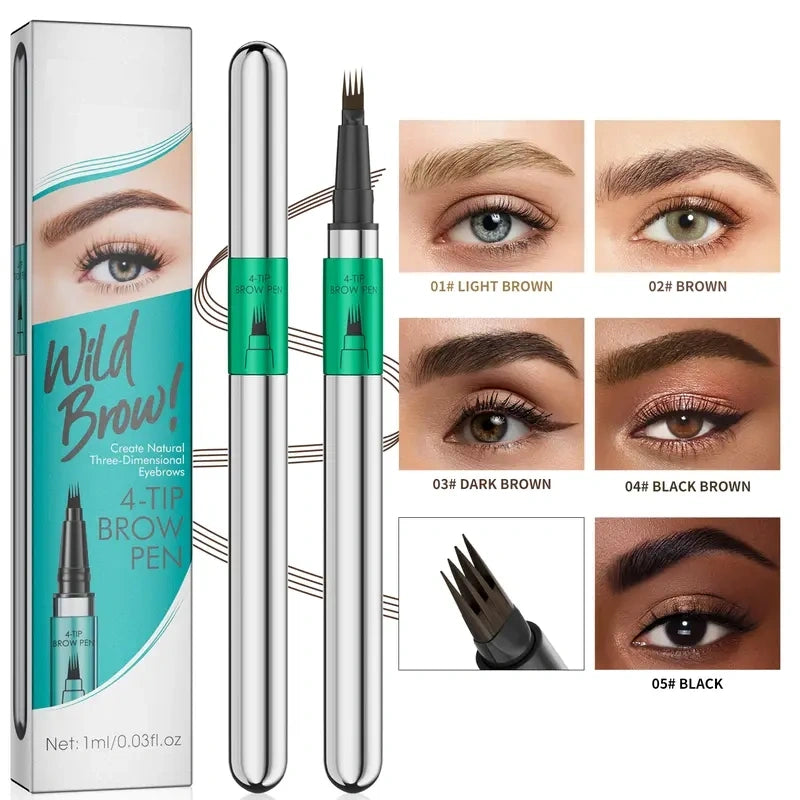 ✨Waterproof Microblading Eyebrow Pencil-easy to create a natural eyebrow shape🔥Final 3 Hours: BUY 1 GET 1 Free❤️