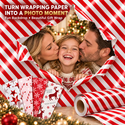 🎁Early Christmas Sale 50% OFF🔥Christmas Wrapping Paper Roll