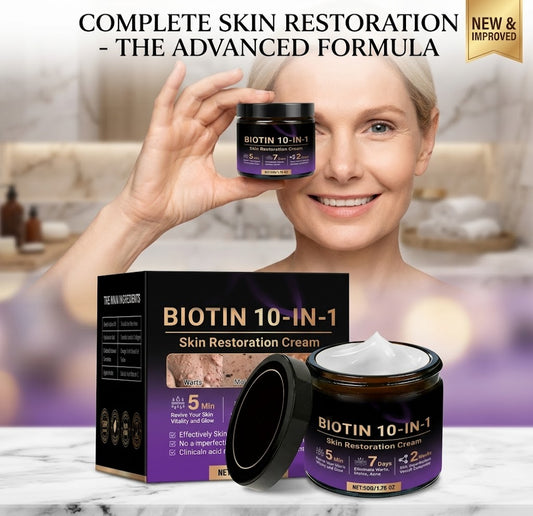 ✨ Biotin 10-in-1 Skin Comfort Cream 🍀