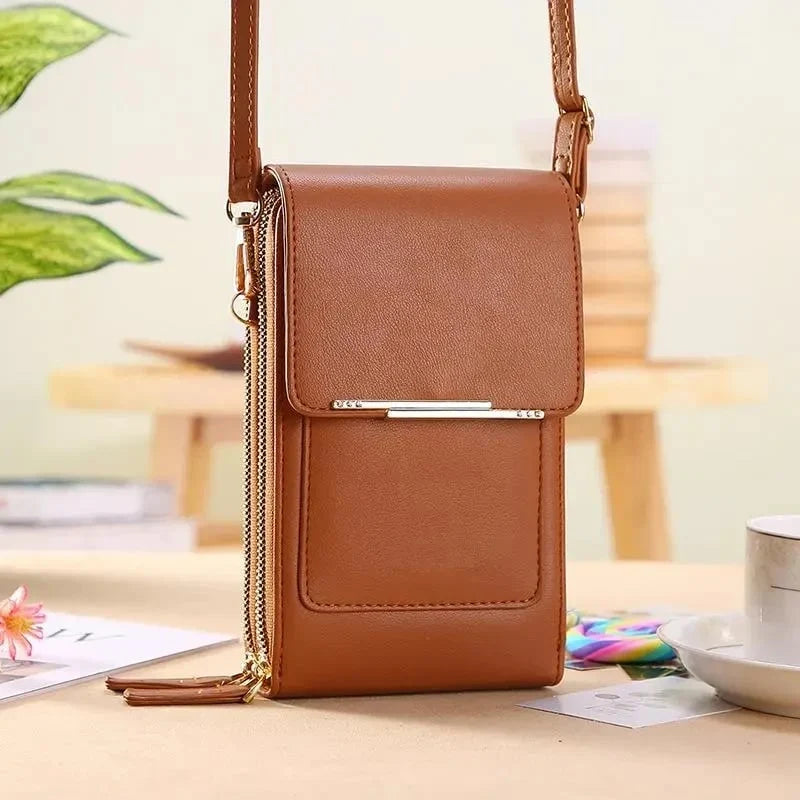 🏆Last Day Promotion 60% OFF👜📱Simple and elegant women's touchscreen crossbody phone wallet