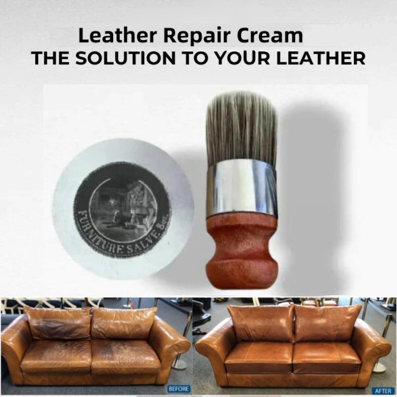 🔥 Leather Repair Cream with Free Brushes 🔥Limited time 50% OFF!!