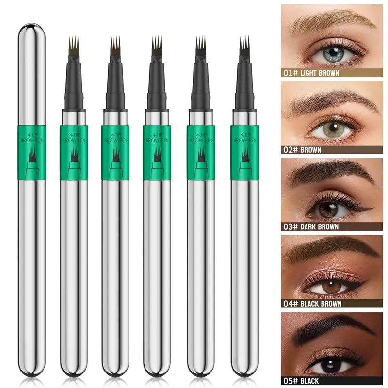 ✨Waterproof Microblading Eyebrow Pencil-easy to create a natural eyebrow shape🔥Final 3 Hours: BUY 1 GET 1 Free❤️