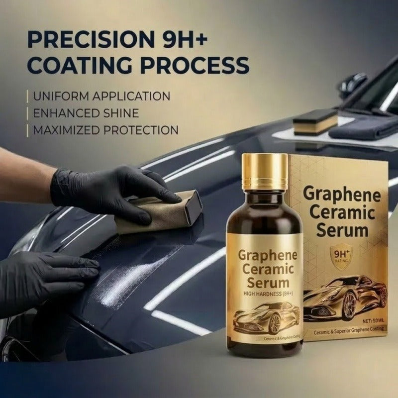 ⚡Hot Sales 66% OFF🔥Graphene Ceramic Coating for Cars – 9H Hardness, 10+ Years Protection, Hydrophobic & Scratch Resistant