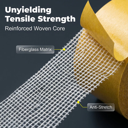 🔥LAST DAY SALE - BUY 1 GET 1 FREE!!⚡50K+ SOLD!🏠High-Tack Double-Sided Mesh Tape