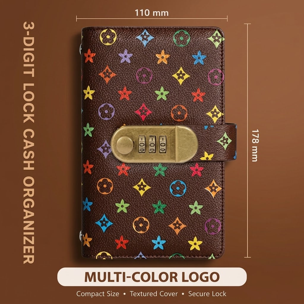 Locking Banknote Collection Booklet | Holds 100 Bills