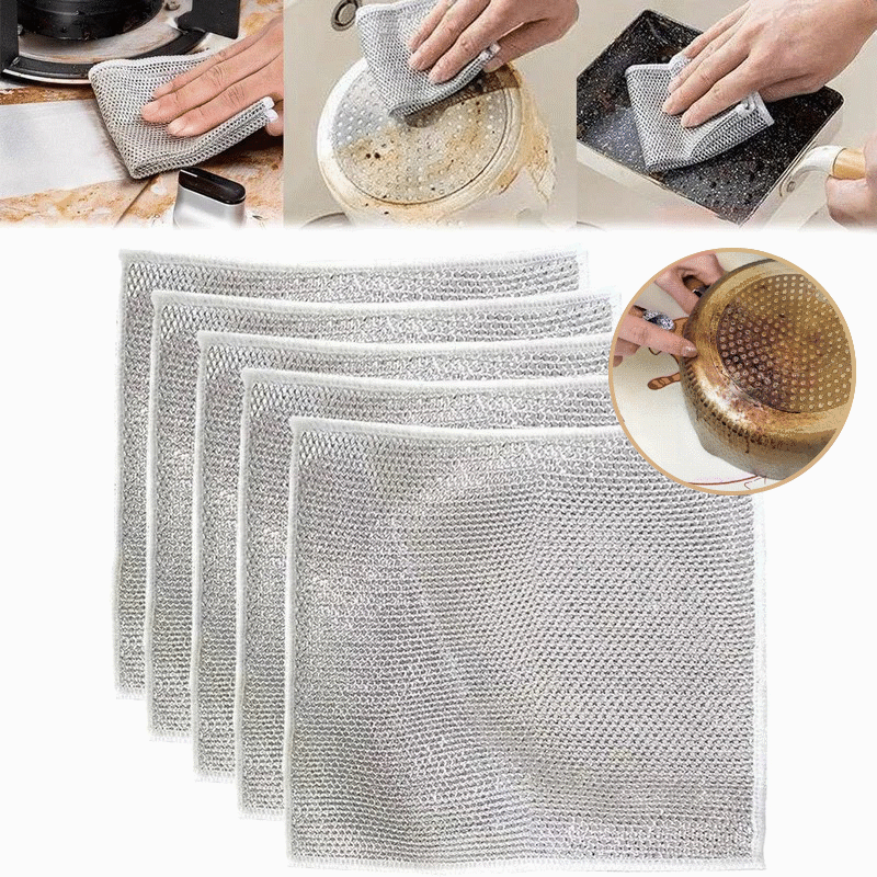 🔥Multipurpose Thread Miracle Cleaning Cloths 🏆LAST DAY 60%OFF
