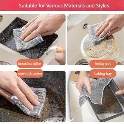 🔥Multipurpose Thread Miracle Cleaning Cloths 🏆LAST DAY 60%OFF