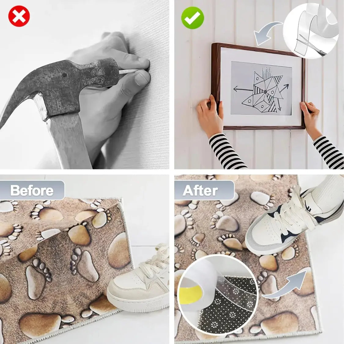 💥BUY 1 GET 1 FREE🕒 Ultra-strong Double Sided Adhesive Magic Grip Tape