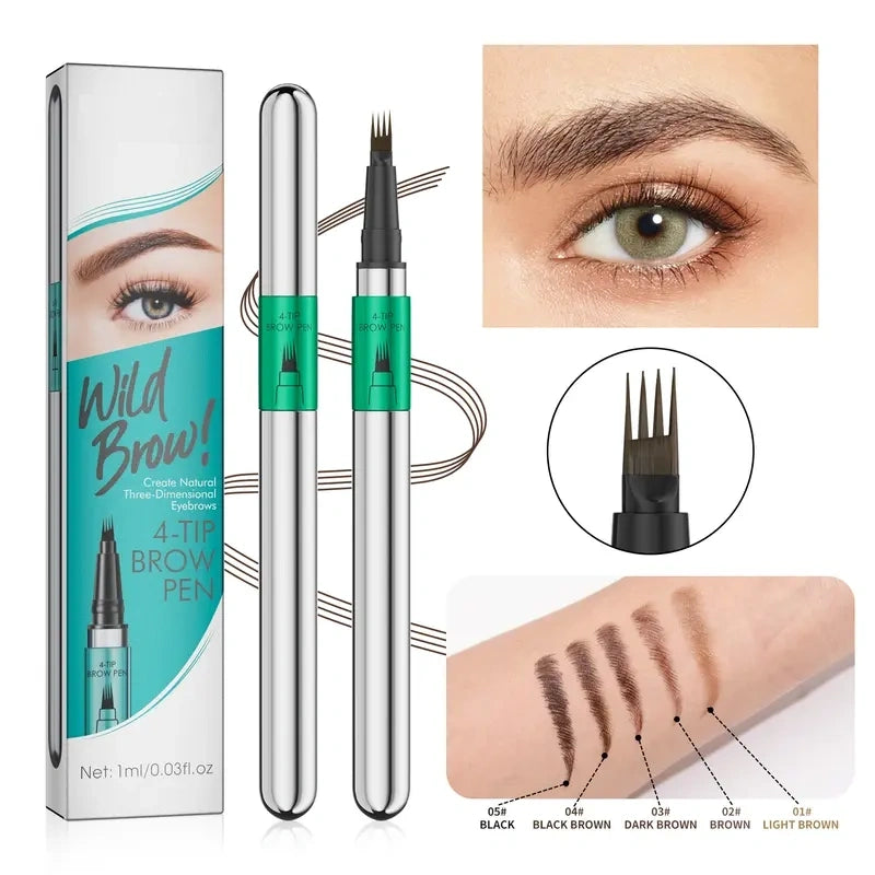 ✨Waterproof Microblading Eyebrow Pencil-easy to create a natural eyebrow shape🔥Final 3 Hours: BUY 1 GET 1 Free❤️