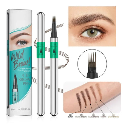 ✨Waterproof Microblading Eyebrow Pencil-easy to create a natural eyebrow shape🔥Final 3 Hours: BUY 1 GET 1 Free❤️