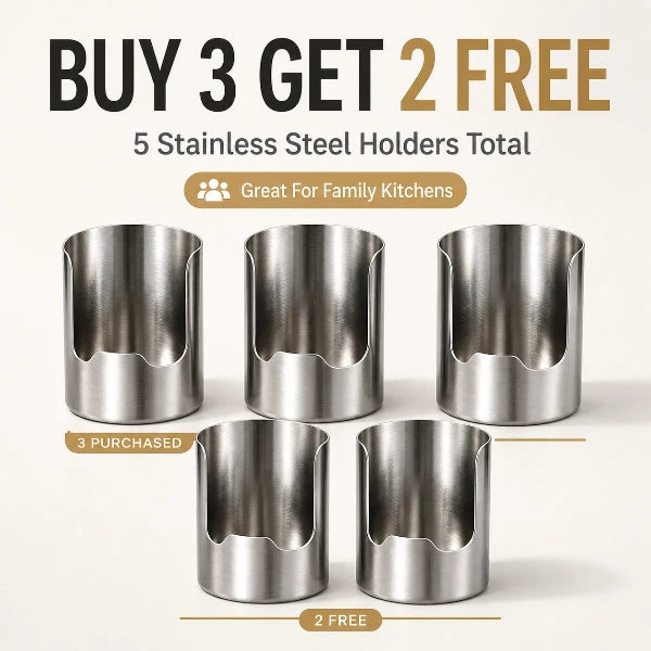 🍽️ Premium Stainless Steel Kitchen Counter Organizer