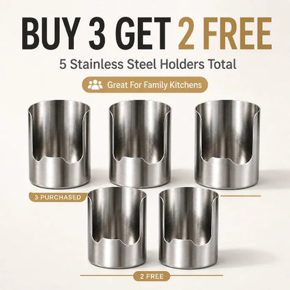 🍽️ Premium Stainless Steel Kitchen Counter Organizer