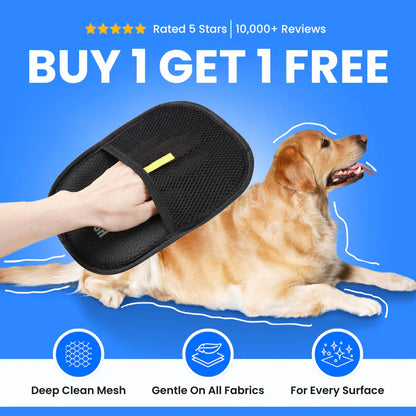 ⭐⭐Final 4 Hours: Buy 1 Get 1 Free🔥 Magic Pet Brush Hair Removal Gloves