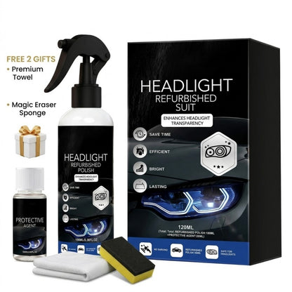 Headlight Restorer🚗New Lights, No Tools!💡