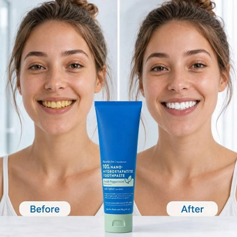 Fluoride Free Nano Hydroxyapatite Toothpaste with Fresh Peppermint🦷✨