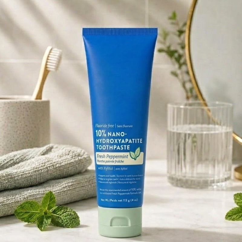 Fluoride Free Nano Hydroxyapatite Toothpaste with Fresh Peppermint🦷✨