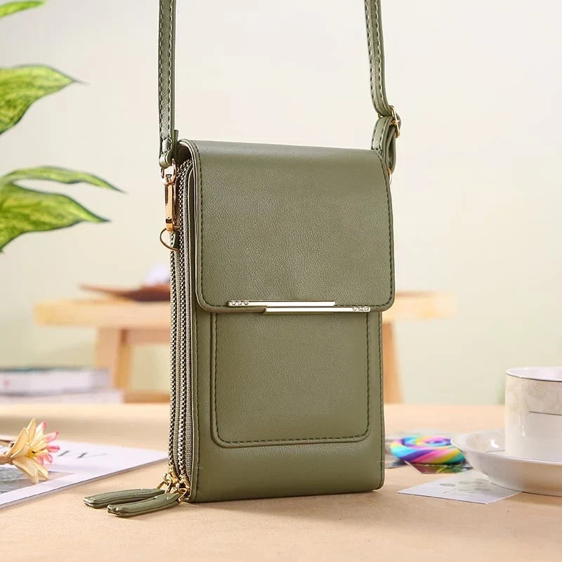 🏆Last Day Promotion 60% OFF👜📱Simple and elegant women's touchscreen crossbody phone wallet