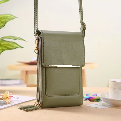 🏆Last Day Promotion 60% OFF👜📱Simple and elegant women's touchscreen crossbody phone wallet