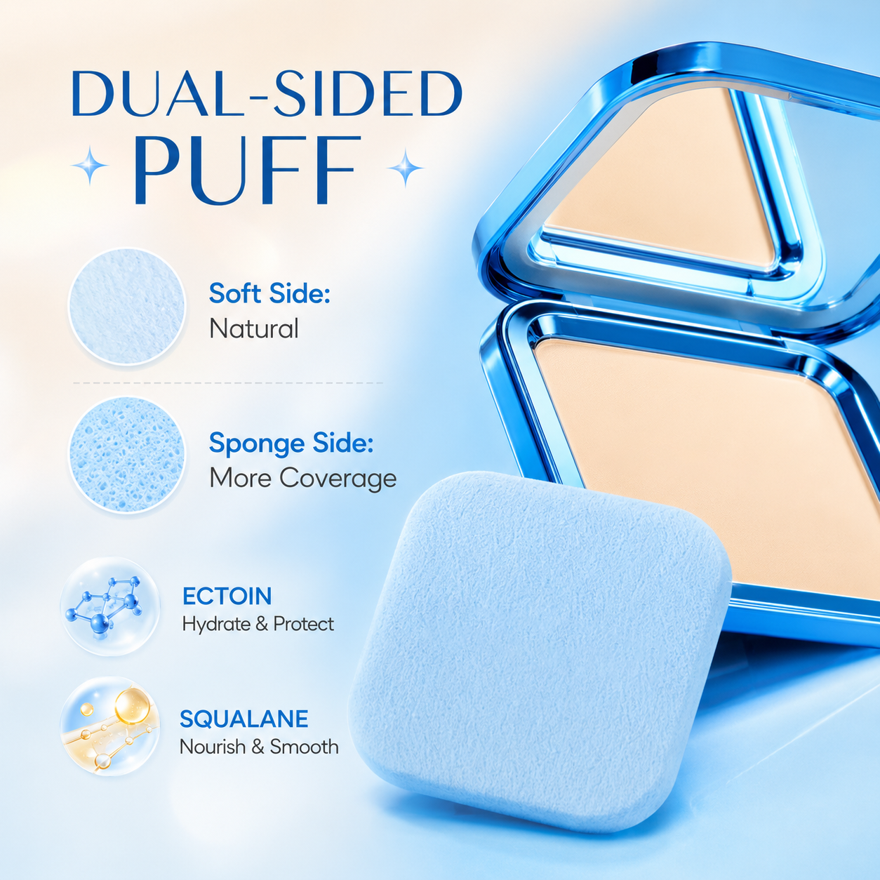 💥BUY 1 GET 1 FREE🕒 Ultra Cover Powder Foundation