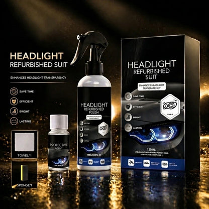 Headlight Restorer🚗New Lights, No Tools!💡