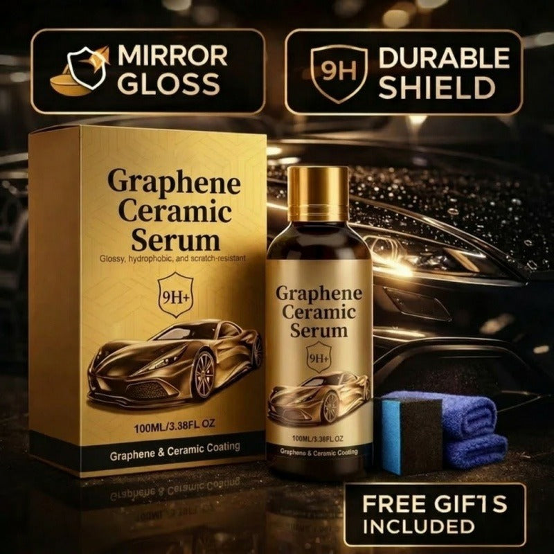 ⚡Hot Sales 66% OFF🔥Graphene Ceramic Coating for Cars – 9H Hardness, 10+ Years Protection, Hydrophobic & Scratch Resistant