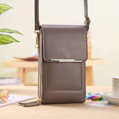 🏆Last Day Promotion 60% OFF👜📱Simple and elegant women's touchscreen crossbody phone wallet