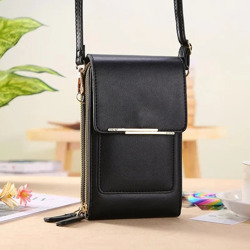 🏆Last Day Promotion 60% OFF👜📱Simple and elegant women's touchscreen crossbody phone wallet