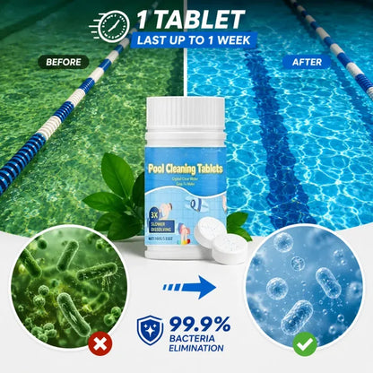 The Next-Gen Pool Purifier is here ✨ 3X Stronger Algae Control, Gentle & Safe for Kids! 👨‍👩‍👧‍👦