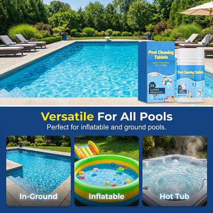 The Next-Gen Pool Purifier is here ✨ 3X Stronger Algae Control, Gentle & Safe for Kids! 👨‍👩‍👧‍👦